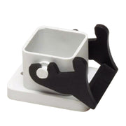Walther Werke - Gehäuse für Rechtecksteckverbinder Anbaugehäuse A3/A4 700621 24mm LVB RAL7035