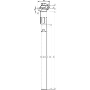 DEHN - Distanzhalter für Blitzschutz DEHNiso-Distanzhalter DIDH 6.10 675#106150 MMV KT V2A GFK