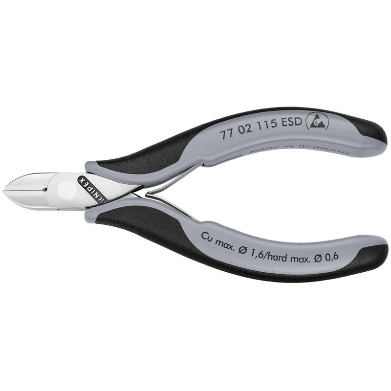 Knipex - Seitenschneider Elektronik-Seitenschneider 77 02 115 ESD ESD, 115mm