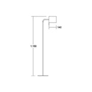 Brumberg Leuchten - Stehleuchte 58140080 1xG9 max. 48W