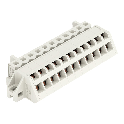 WAGO - Kabelsteckverbinder für Leiterplattensteckverbinder 1-Leiter Federleiste 721-311/031-000 CAGECLAMP 2,5mm²,lgr − 25 Stück
