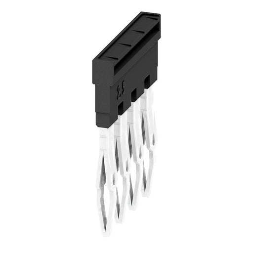 Weidmüller - Querverbinder/Brücker für Reihenklemme Querverbinder ZQV 2.5N/4 BK gesteckt − 60 Stück