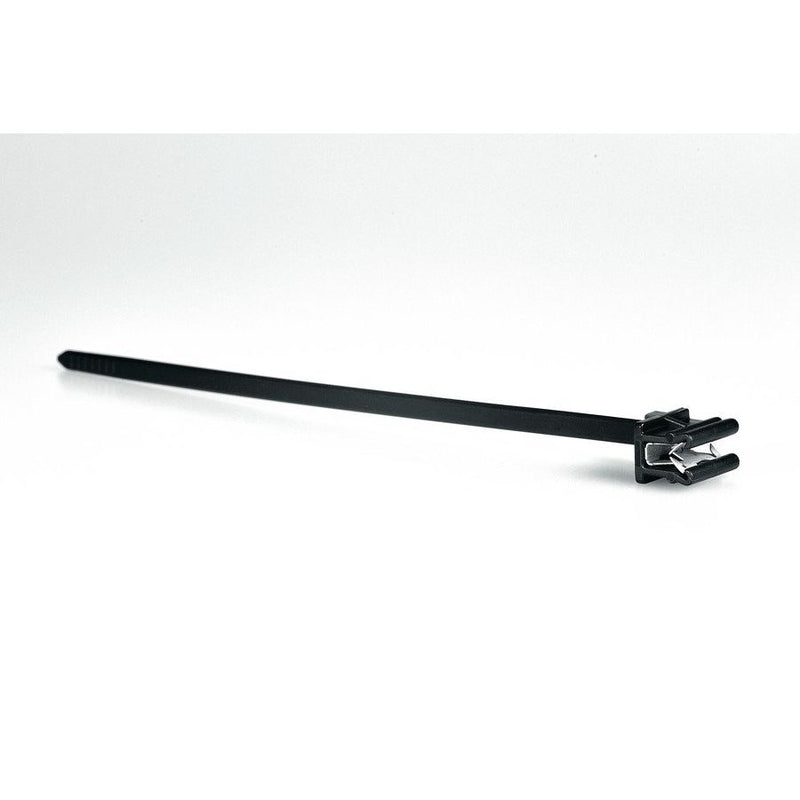 HellermannTyton - Kabelbinder Befestigungsbinder 126-00000(500) 160x4,6 schwarz − 500 Stück