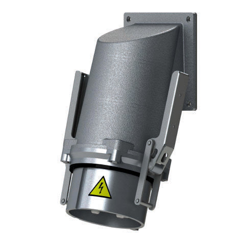 Mennekes - Hochstrom-Rundsteckvorrichtung Anbaustecker 75316 200A5p6h400V, IP67 − 1 Stück