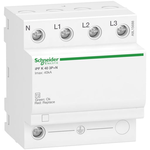 Schneider Electric - Überspannungsableiter für Energietechnik/Stromversorgung Überspannungsableiter A9L15688 iPF K 40, Typ 2