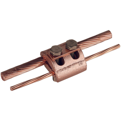 DEHN - Verbinder für Blitzschutz Parallelverbinder PV 5.12.5 SKM8X45 CU Cu f. Rd5-12,5/16-95