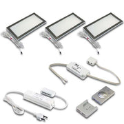 Hera - Decken-/Wandleuchte LED-Unterbauleuchte 61053230108 edelstahloptik