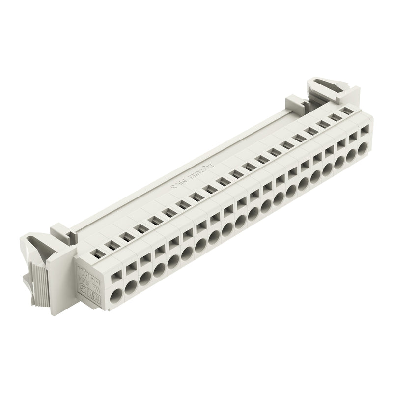 WAGO - Kabelsteckverbinder für Leiterplattensteckverbinder 1-Leiter-Stiftleiste 721-620/114-000 CAGECLAMP,2,5mm²,lgr − 10 Stück