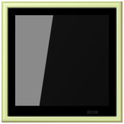 Jung - Bussystem-Mehrfach Bediengerät KNX Raumcontroller LC 459 D1 S 222 vert jaune clair