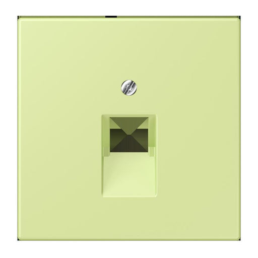 Jung - Einsatz/Abdeckung für Kommunikationstechnik Abdeckung für IAE/UAE LC 969-1 UA 222 vert jaune clair