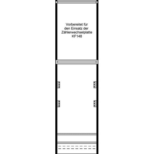 Striebel&John - Profil (Schaltschrank) Montageeinheit 2/8MWR1 zu M+W VBEW