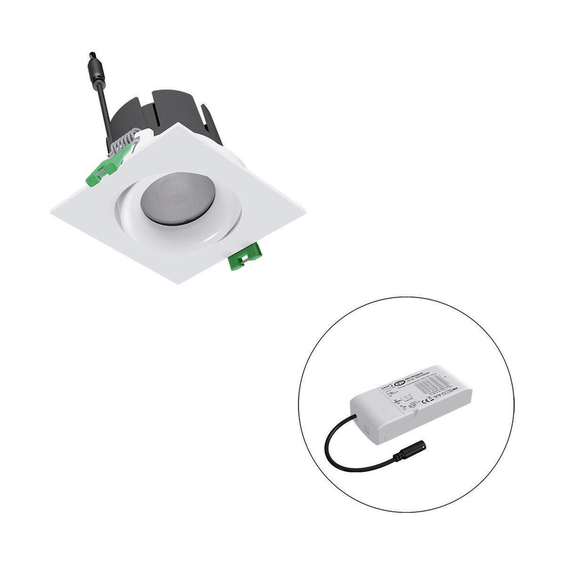 EVN Lichttechnik - Downlight/Strahler/Flutlicht LED-Einbauleuchte modular F11RXXXM0627L38D Konfigurationstype