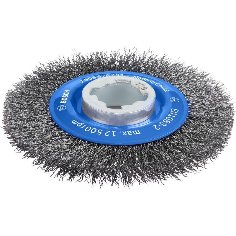 Bosch - Rotierende Drahtbürste PRO Metal clean X-Lock 2608620732 Scheibenbürste 115 x