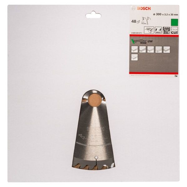 Bosch - Kreissägeblatt PRO Wood Kreissägeblatt, 2608640672 300 x 3,2 x 30 mm