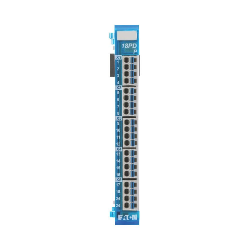 Eaton - Feldbus, Dez. Peripherie - Einspeise- und Segmentmodul Potentialverteiler-Modul XN-322-18PD-P 18 Kanäle