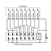 WAGO - Übergabemodul Interface Ausgangsadapter 857-982 Plusschaltend