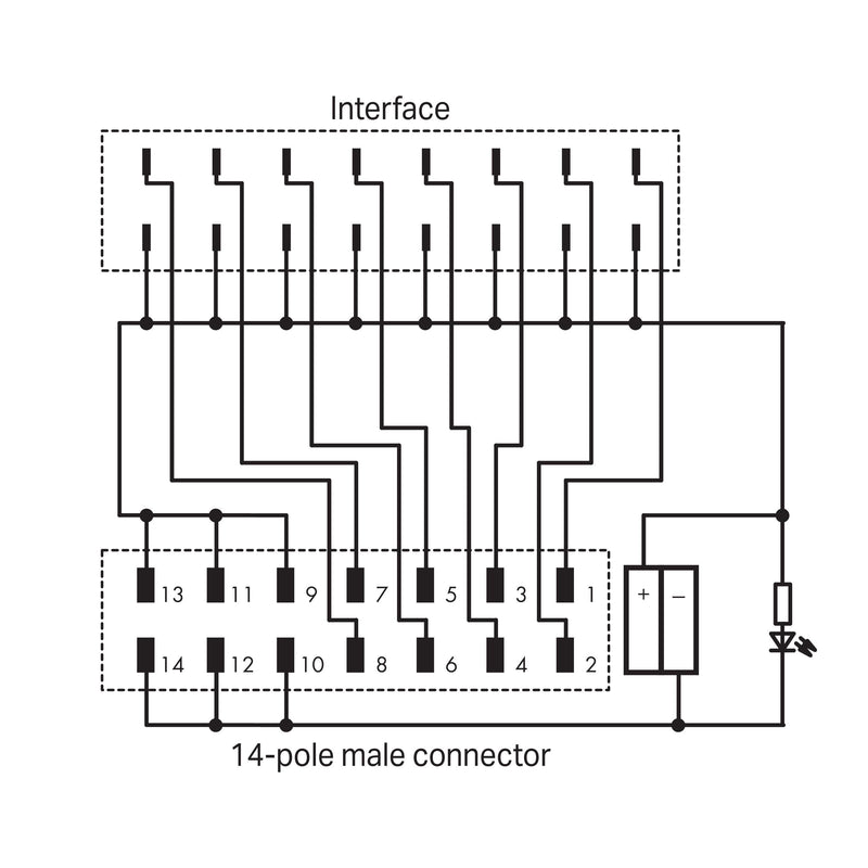 WAGO - Übergabemodul Interface Ausgangsadapter 857-982 Plusschaltend