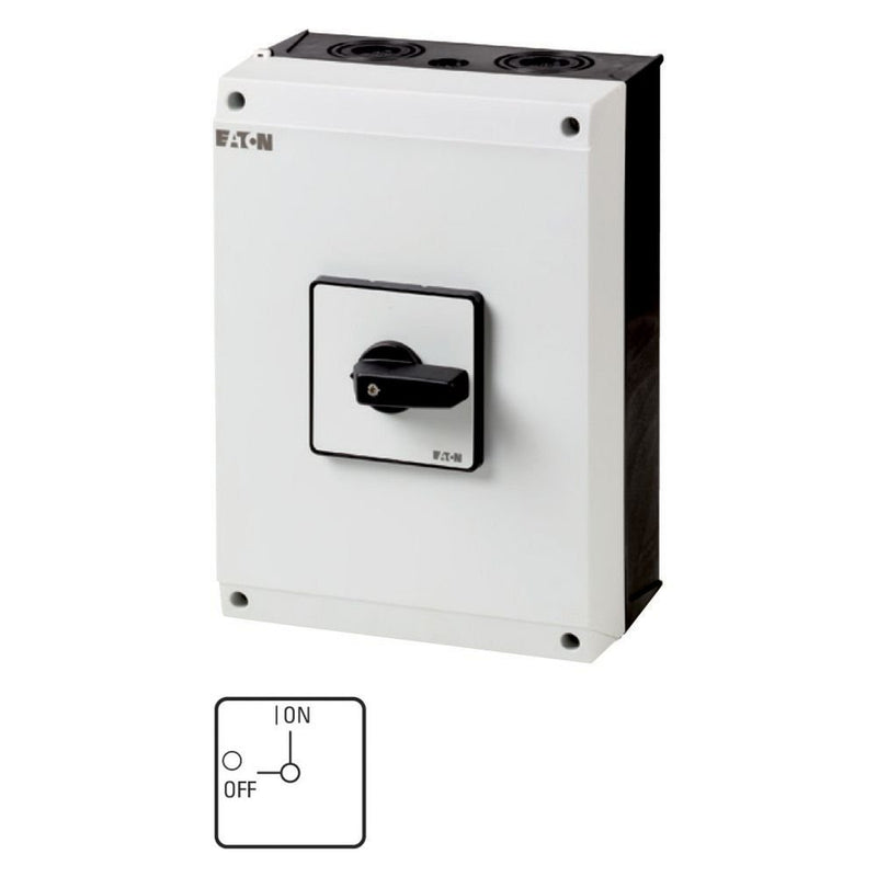 Eaton - Lastschalter Polumschalter T5B 63A T5B-4-11/I4 Aufbau rastend
