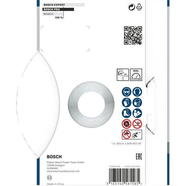 Bosch - Trenn-/Schleifscheibe Diamanttrennscheibe 2608602652 PRO Concrete