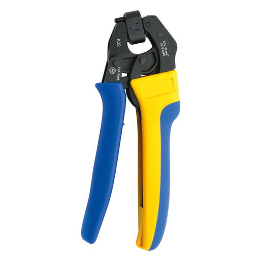 Klauke - Presswerkzeug Kabelschuhe/Verbinder, Aderendhülsen, Schirmanschluss Presszange K32 0,14 - 10 mm²
