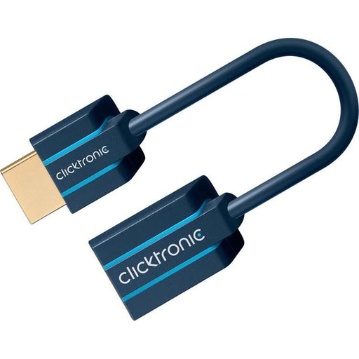 Clicktronic - Kommunikationstechnik-Adapter HDMI-Flexadapter 70700 0,10m