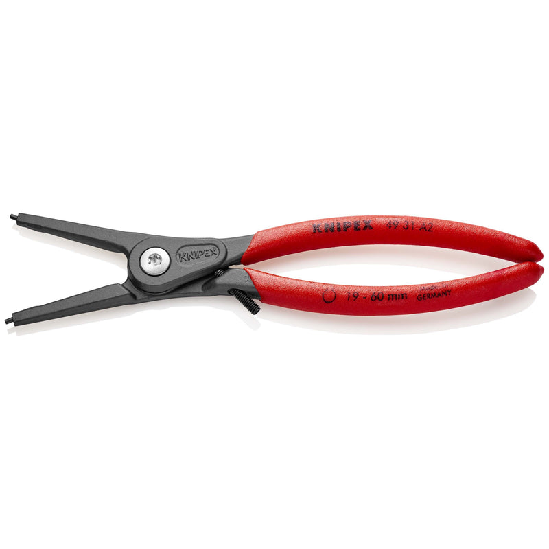 Knipex - Zange für Sicherungsringe Präzisions-Sicherungszange 49 31 A2 180mm
