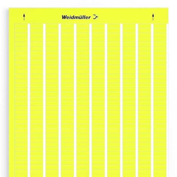 Weidmüller - Kennzeichnungsmaterial Gerätemarkierung LM MT300 17/6 GE selbstklebend,17mm − 10 Stück