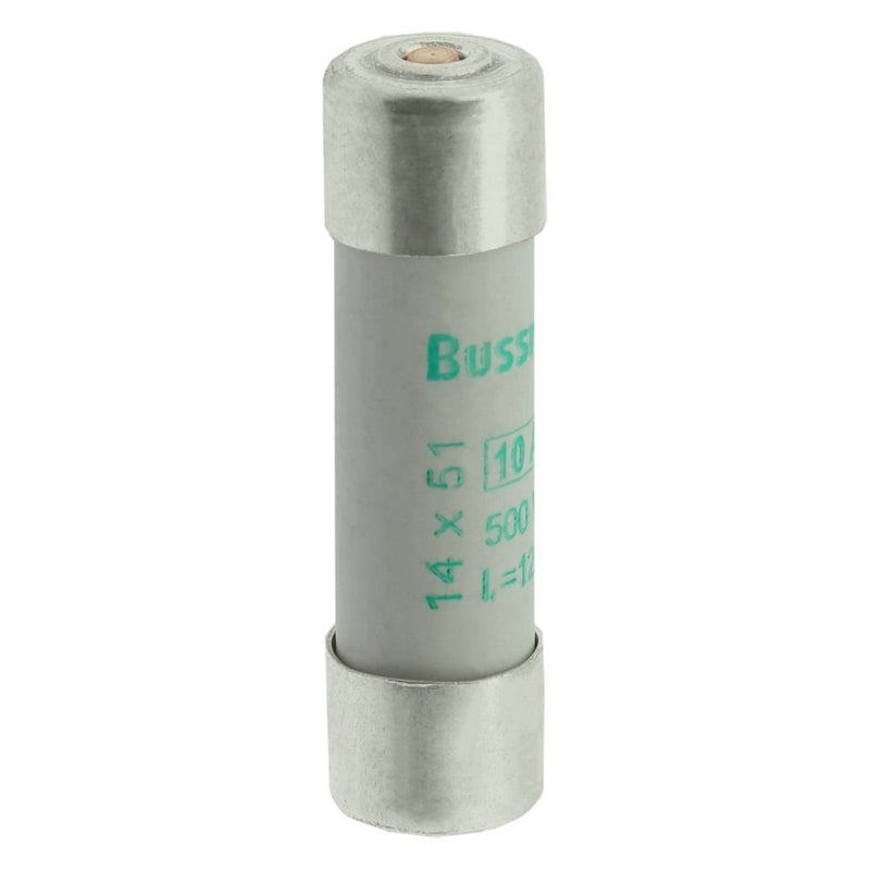 Eaton - Zylindrische Sicherung Sicherungseinsatz Nieders. CYL AM 14,#C14M10S 10A AC 500V 120kA − 10 Stück