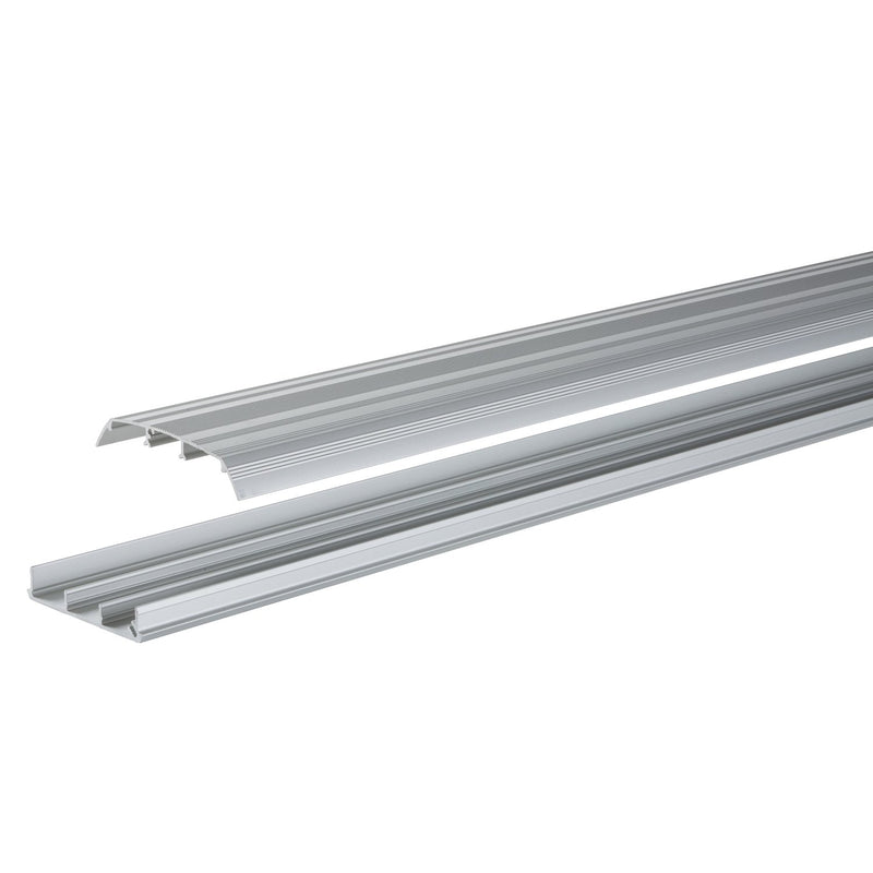 Schneider Electric - Aufboden-Leitungsführungskanal FED-F1 Bodenkanal 5435210 18x91x2500 Aluminium