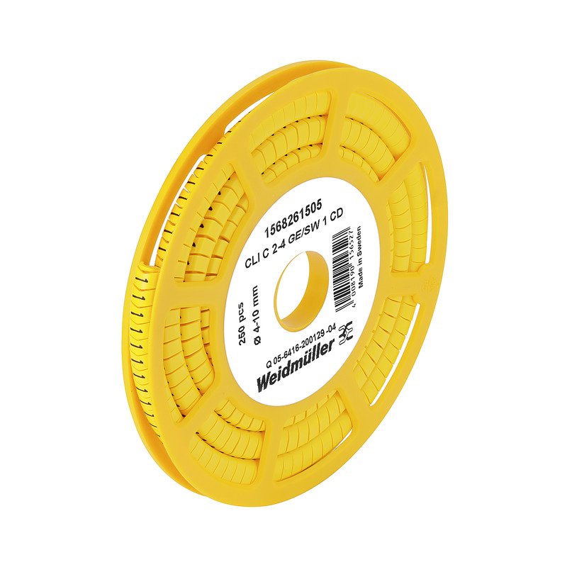 Weidmüller - Kabelmarkierungssystem Kabelmarkierungssystem CLI C 2-4#1568261699 4-10mm,7mm − 250 Stück