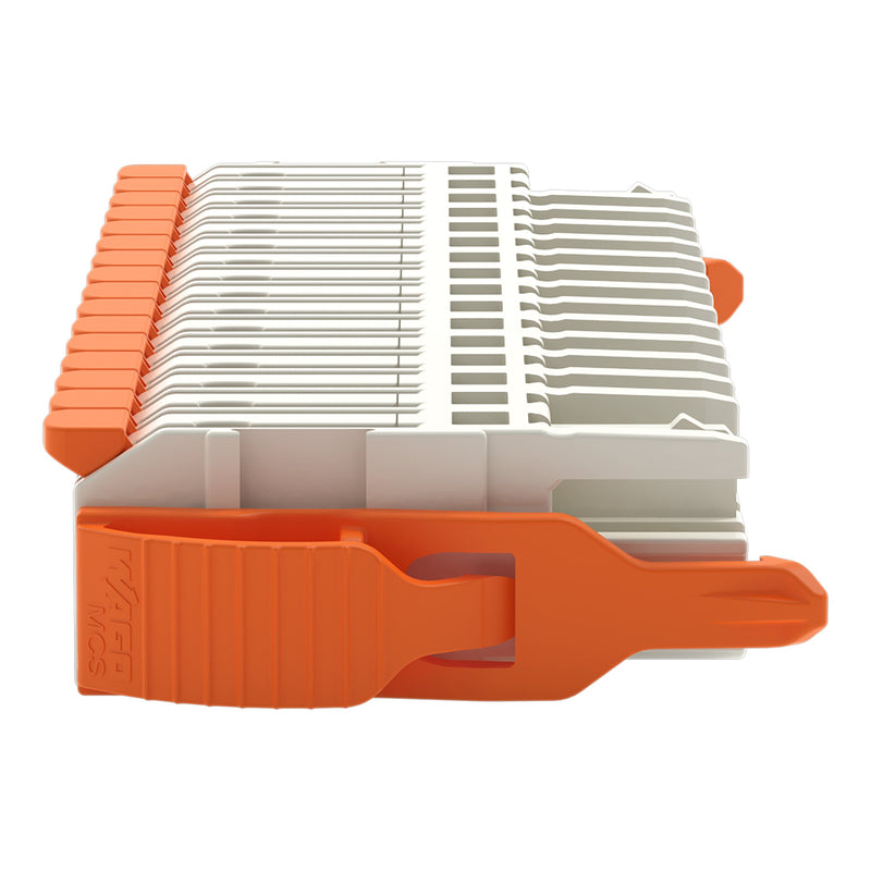 WAGO - Kabelsteckverbinder für Leiterplattensteckverbinder Federleiste 1-Leiter Hebel 2721-1116/037-000 Push-in Cage Clamp − 25 Stück