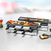 Rommelsbacher - Raclette 8er RC 1600 eds 4+4 KombiSet − 2 Stück