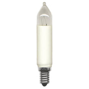 Scharnberger+Hasenbein - Allgebrauchsglühlampe Kerzenform Schaftkerze 15,5x103mm 57581 (VE3) E10 23V 3W elfenbein