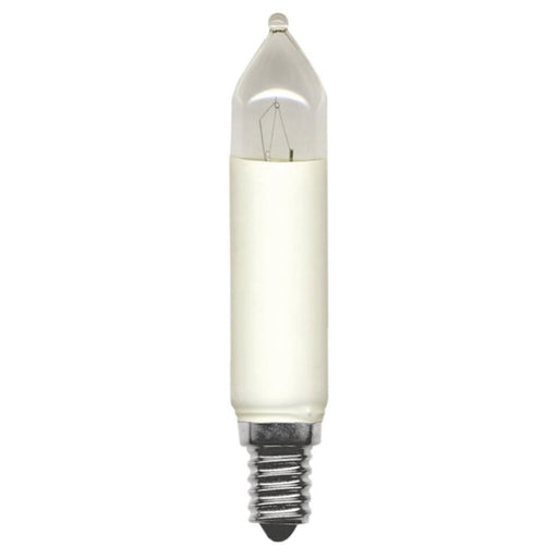Scharnberger+Hasenbein - Allgebrauchsglühlampe Kerzenform Schaftkerze 15,5x103mm 57581 (VE3) E10 23V 3W elfenbein