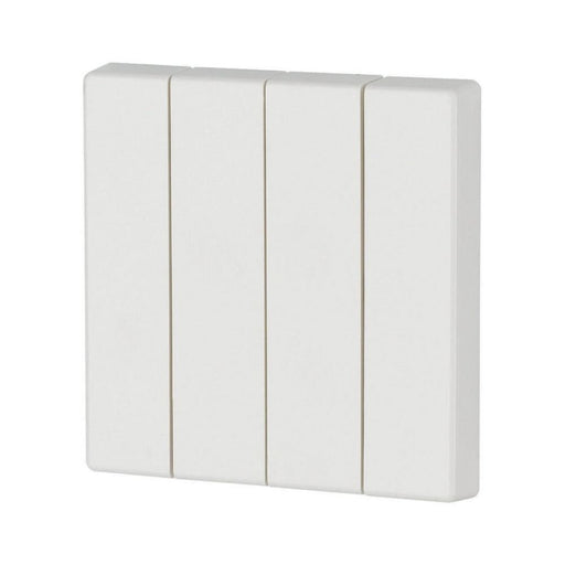 Eaton - Abdeckung/Bedienelement für Installationsschalterprogramme Wippe 4-fach CWIZ-04/37 weiß alpin glänzend − 1 Stück by E
