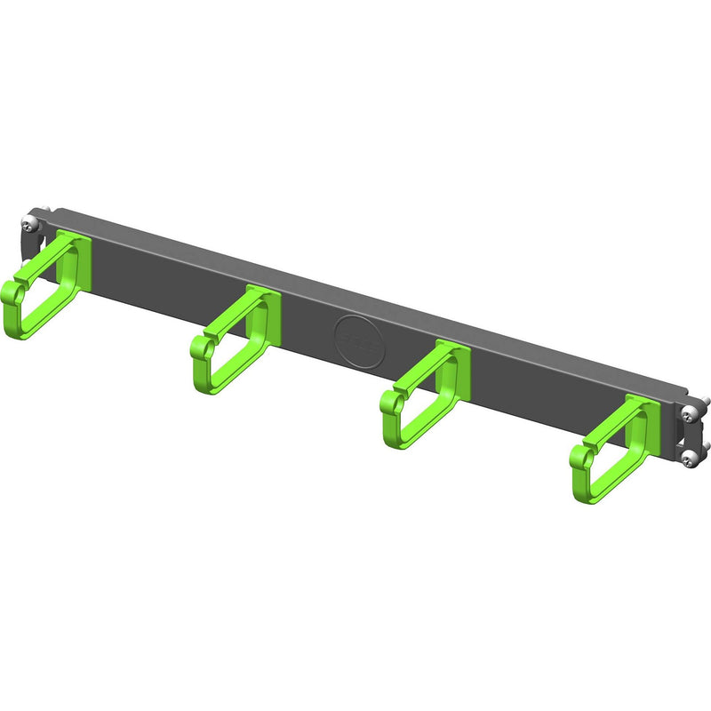 Enoc - Komponente für Verdrahtung, Kabeleinführung und -fixierung (Gehäuse/Schaltschr.) Querrangierpanel KPP 01-G 19 Zoll, 1HE