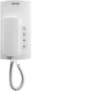 Elcom - Innenstation für Türkommunikation Audio-Haustelefon BHT-200 ws i2-Bus, weiß