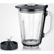 Severin - Zubehör/Ersatzteile für Kleingeräte Standmixer-Aufsatz ZB 5593 Glas/sw f.KM3896/3897