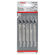 Bosch - Stichsägeblatt Clean for Wood, 5er-Pack 2608637590