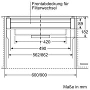Bosch - Zubehör/Ersatzteile für Dunstabzugshauben Long Life Umluftset DWZ1IT1D1 extern