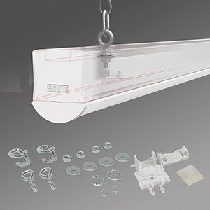 Regiolux - Mechanisches Zubehör/Ersatzteile für Leuchten Aufhänger 1 Paar KAH