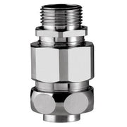 Flexa - Metall-Schutzschlauch-Verschraubung Metallverschraubung gerade 15016328140 AD 36, M 40 x 1,5 − 5 Stück