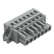 WAGO - Kabelsteckverbinder für Leiterplattensteckverbinder 1-Leiter-Federleiste 231-107/027-000 CAGECLAMP,2,5 mm²,gr − 50 Stück