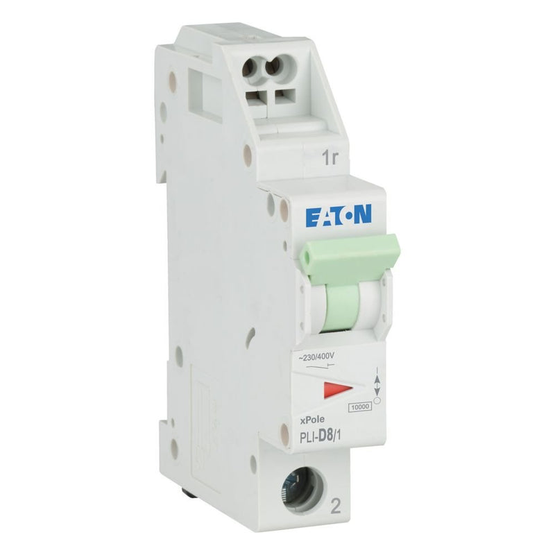 Eaton - Leitungsschutzschalter PLI-D8/1 D 8A, 1p Steckkl