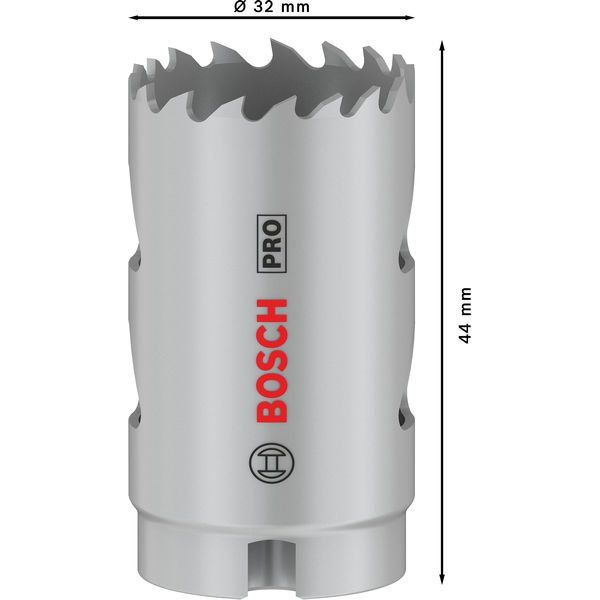 Bosch - Lochsäge PRO Multi Material 2608901502 Lochsäge 32 mm mit