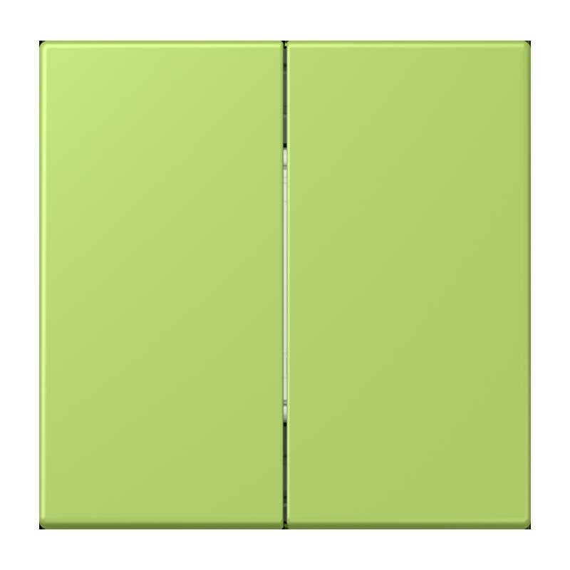 Jung - Sender/Fernbedienung für Installationsschalterprogramme Hue Funk-Wandsender Set FOH LC 995 221 vert clair (32052)
