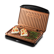 George Foreman - Grillgerät Fitnessgrill Copper Medium 25811-56 George Foreman − 2 Stück