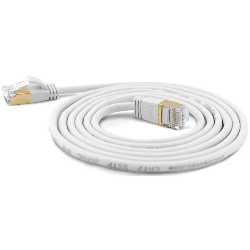Wantec - Patchkabel Kupfer SSTP-Patchkabel Cat.6A ws 7117 ws 1,0m 1,0m Steck. 4mm