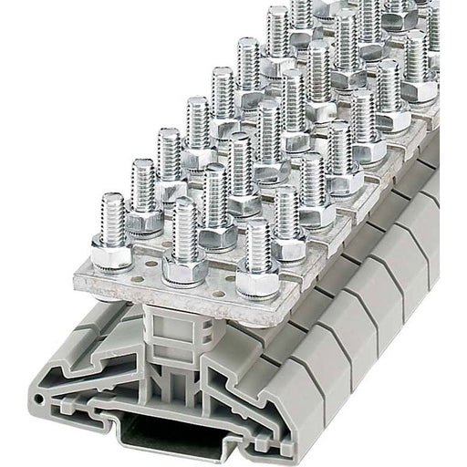 Phoenix Contact - Durchgangs-Reihenklemme Hochstrom-Verbinder HV M6/2 − 25 Stück