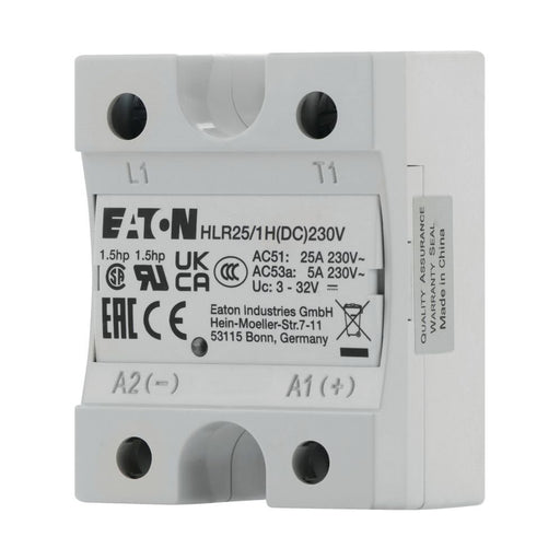 Eaton - Halbleiterrelais Halbleiterrelais, Hockey HLR25/1H(DC)230V Puck, 1-phasig, 25 A